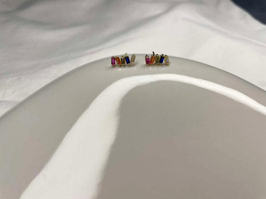 Small Multicolor Earrings