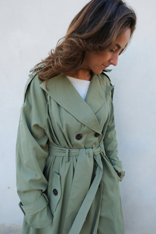 Long Trenchcoat - Kaki