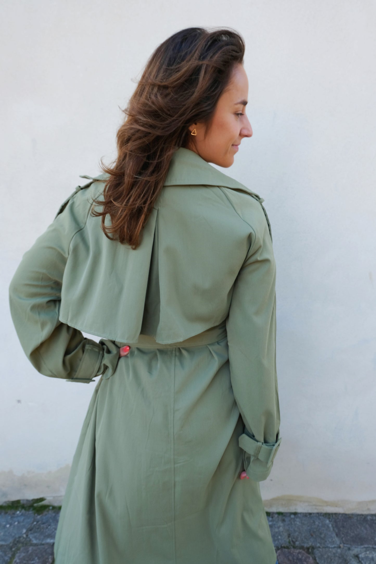 Long Trenchcoat - Kaki