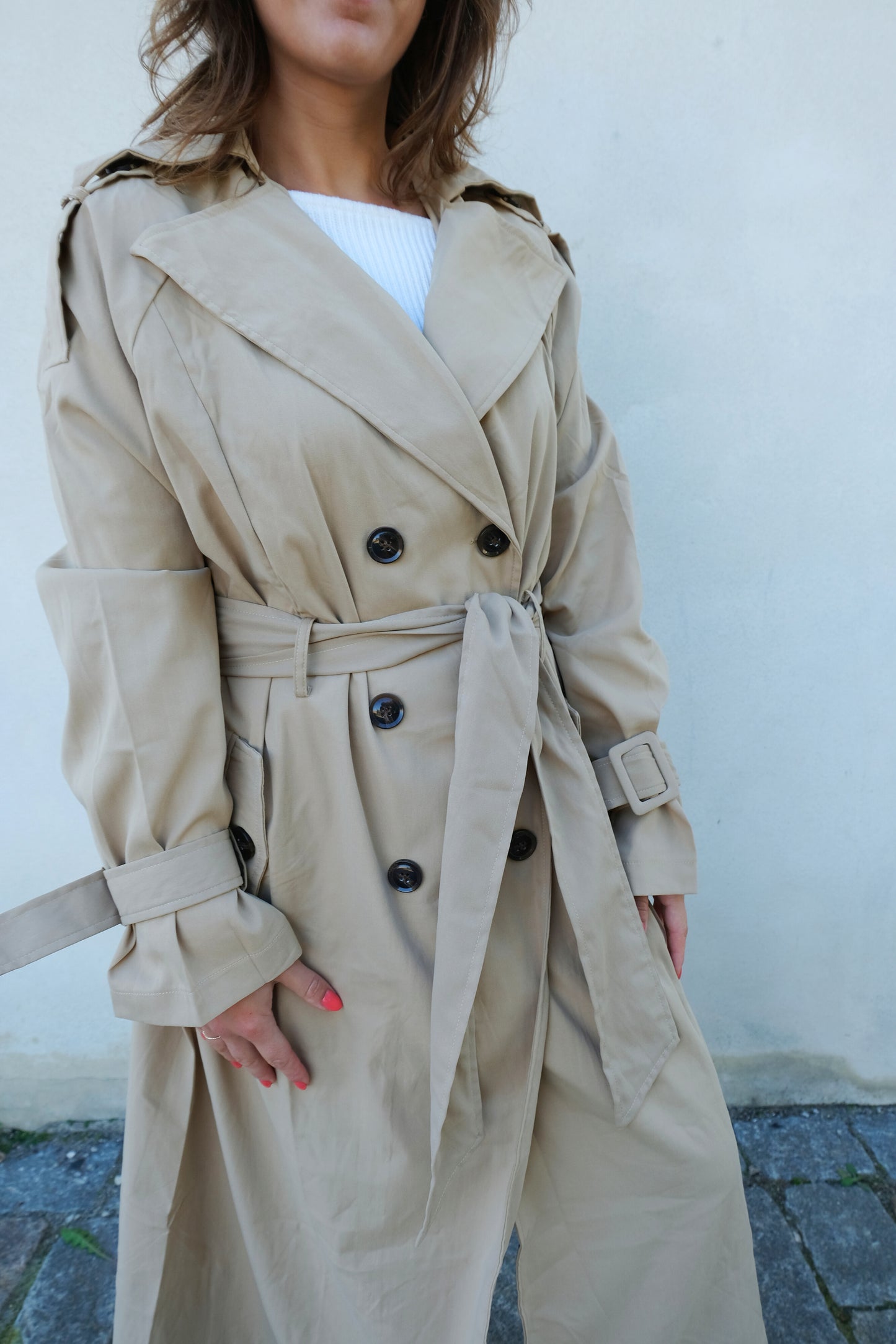 Long Trenchcoat - Beige