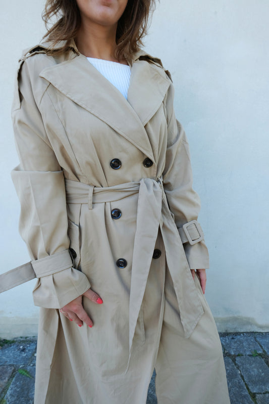 Long Trenchcoat - Beige