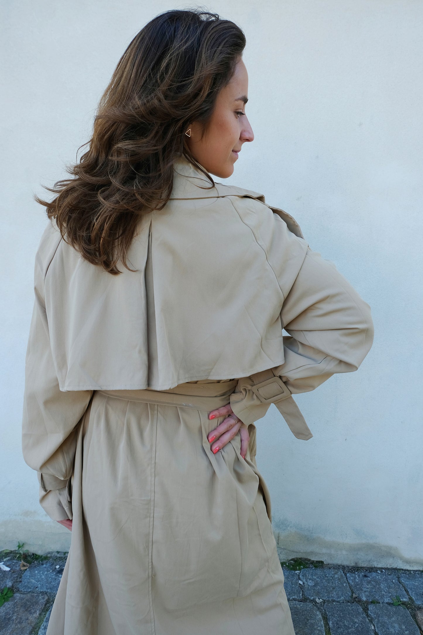 Long Trenchcoat - Beige