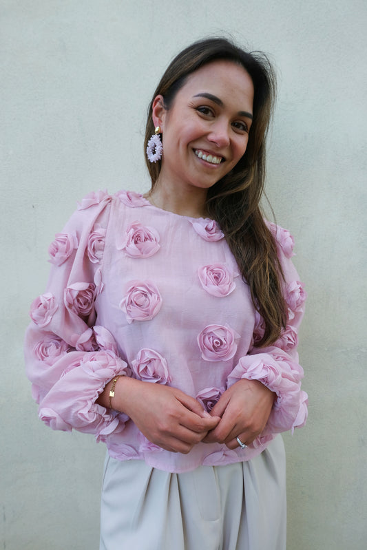 Blooming Blouse - Roze