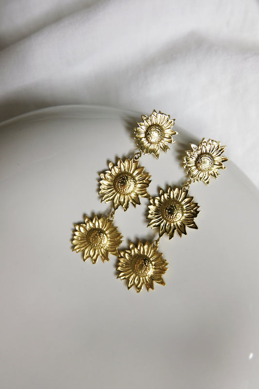 Sunflower Earrings