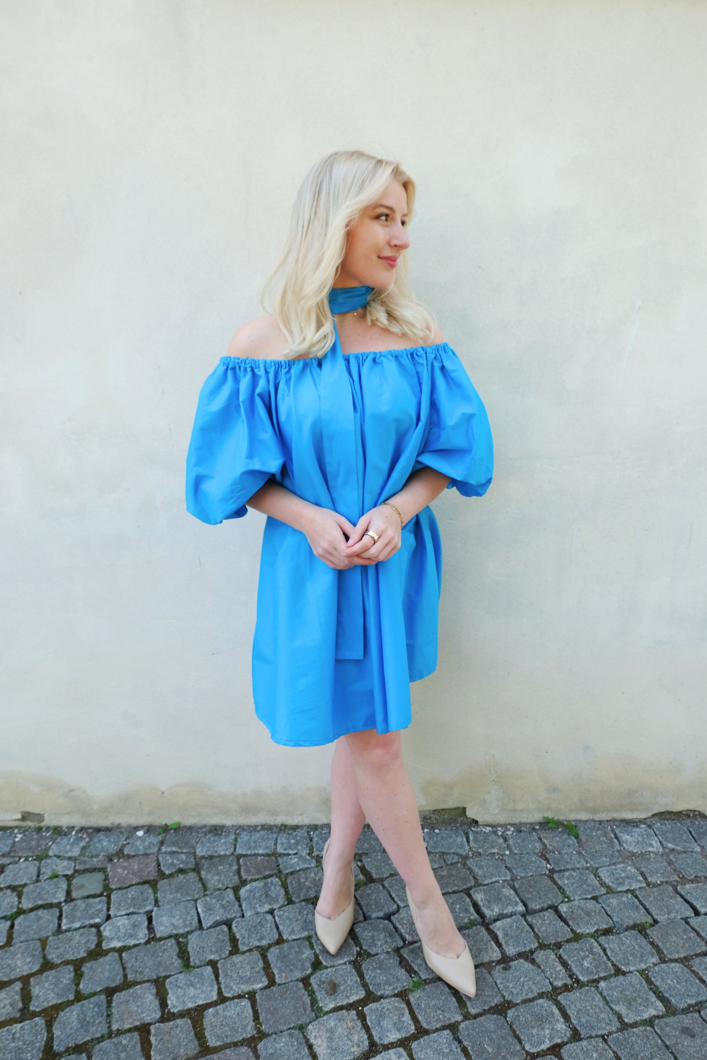 Flore Dress - Blauw