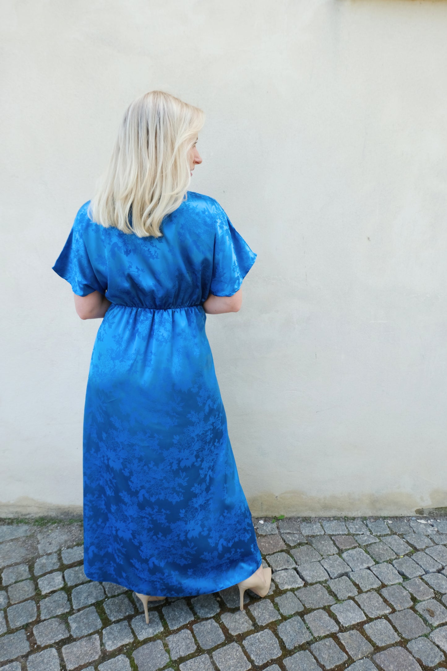 Mia Dress - Blauw