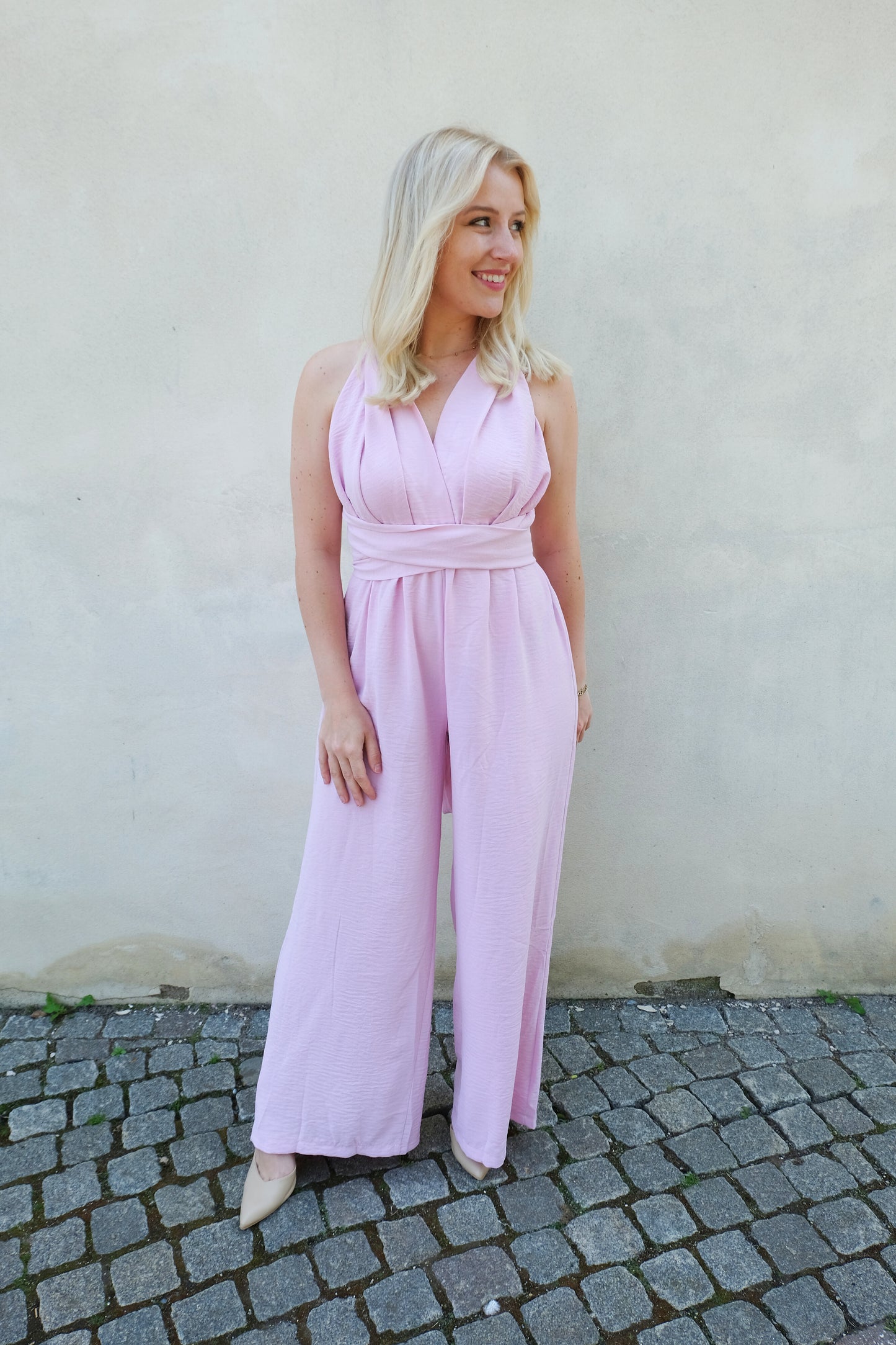 Cléo Jumpsuit - Roze