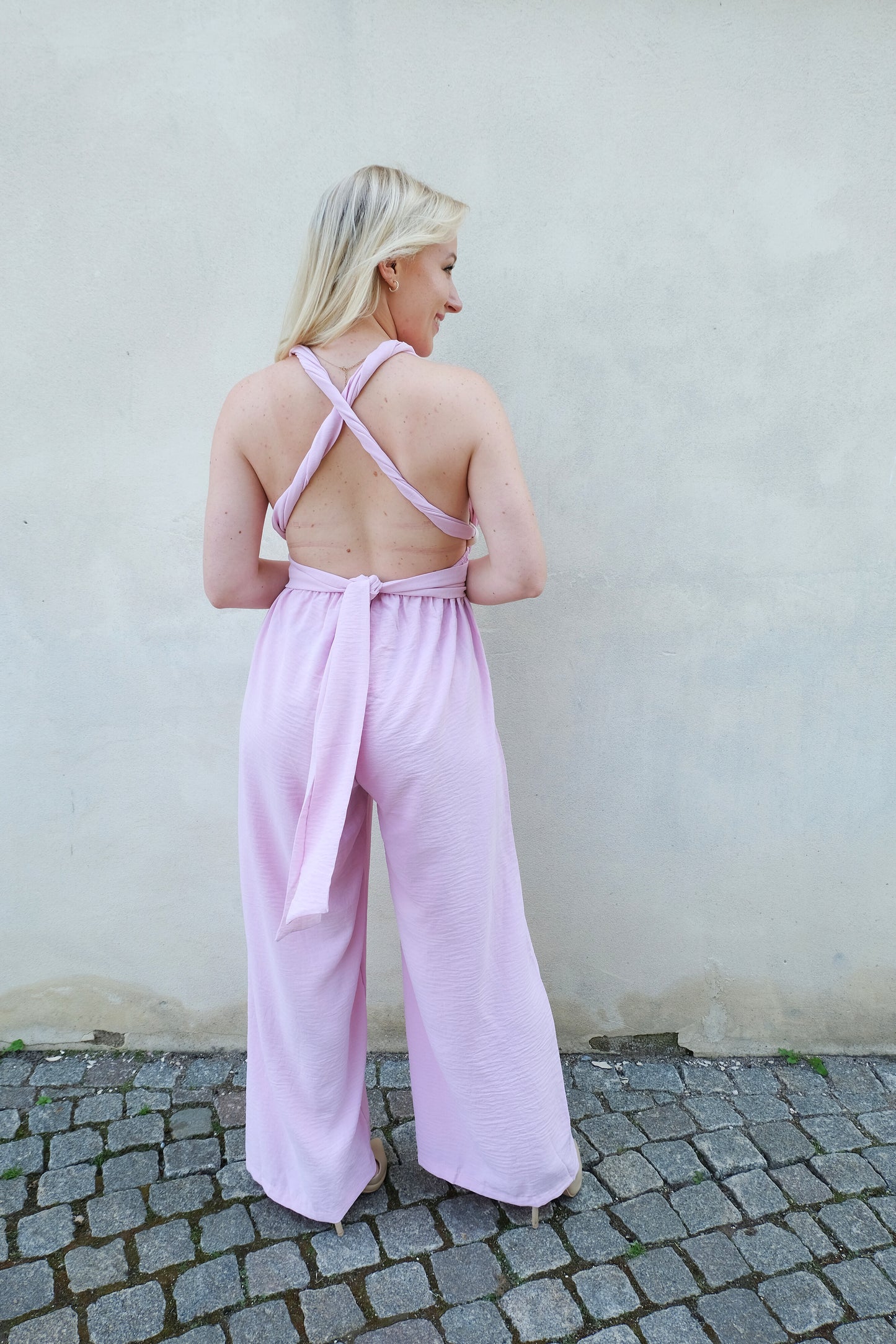 Cléo Jumpsuit - Roze