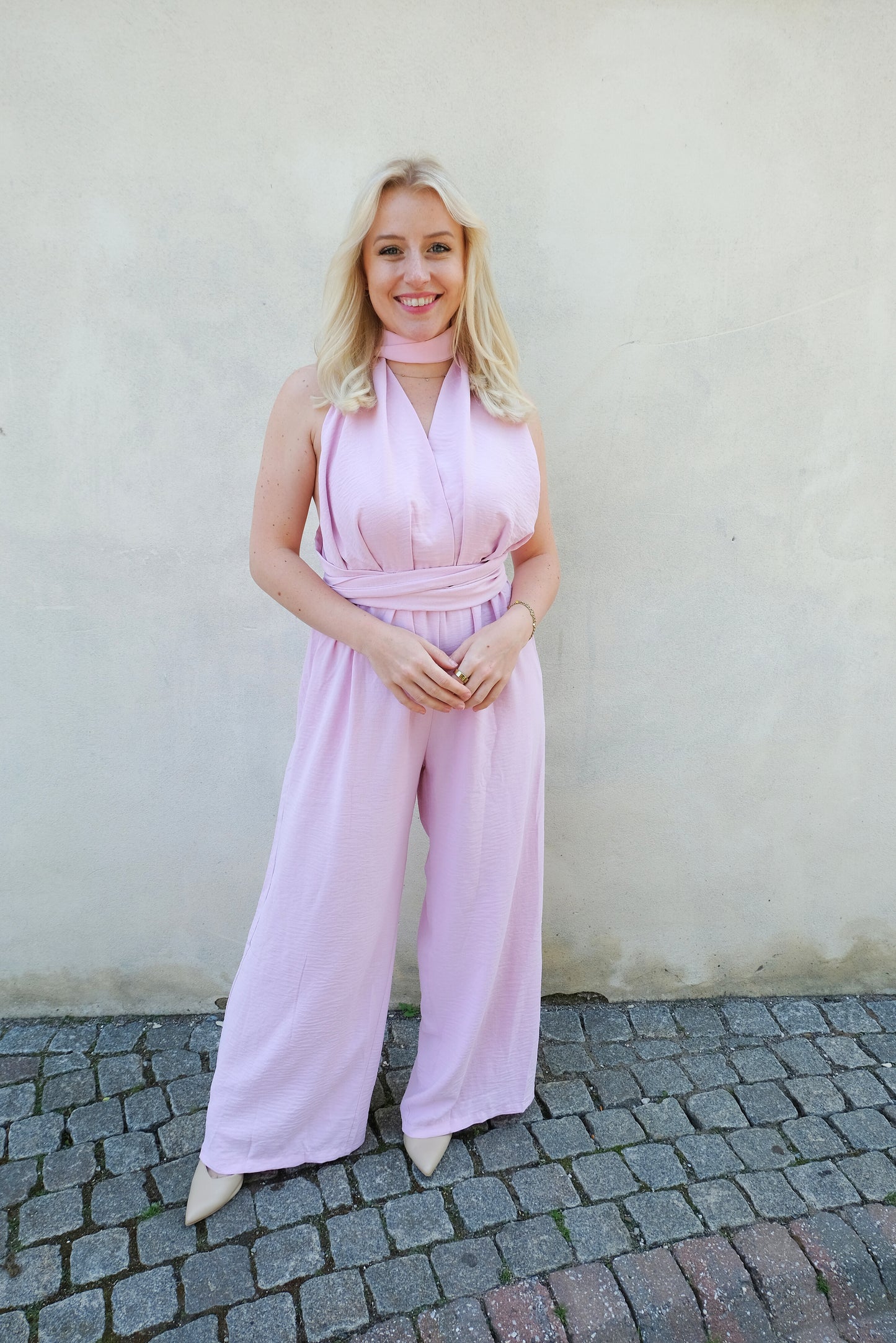 Cléo Jumpsuit - Roze