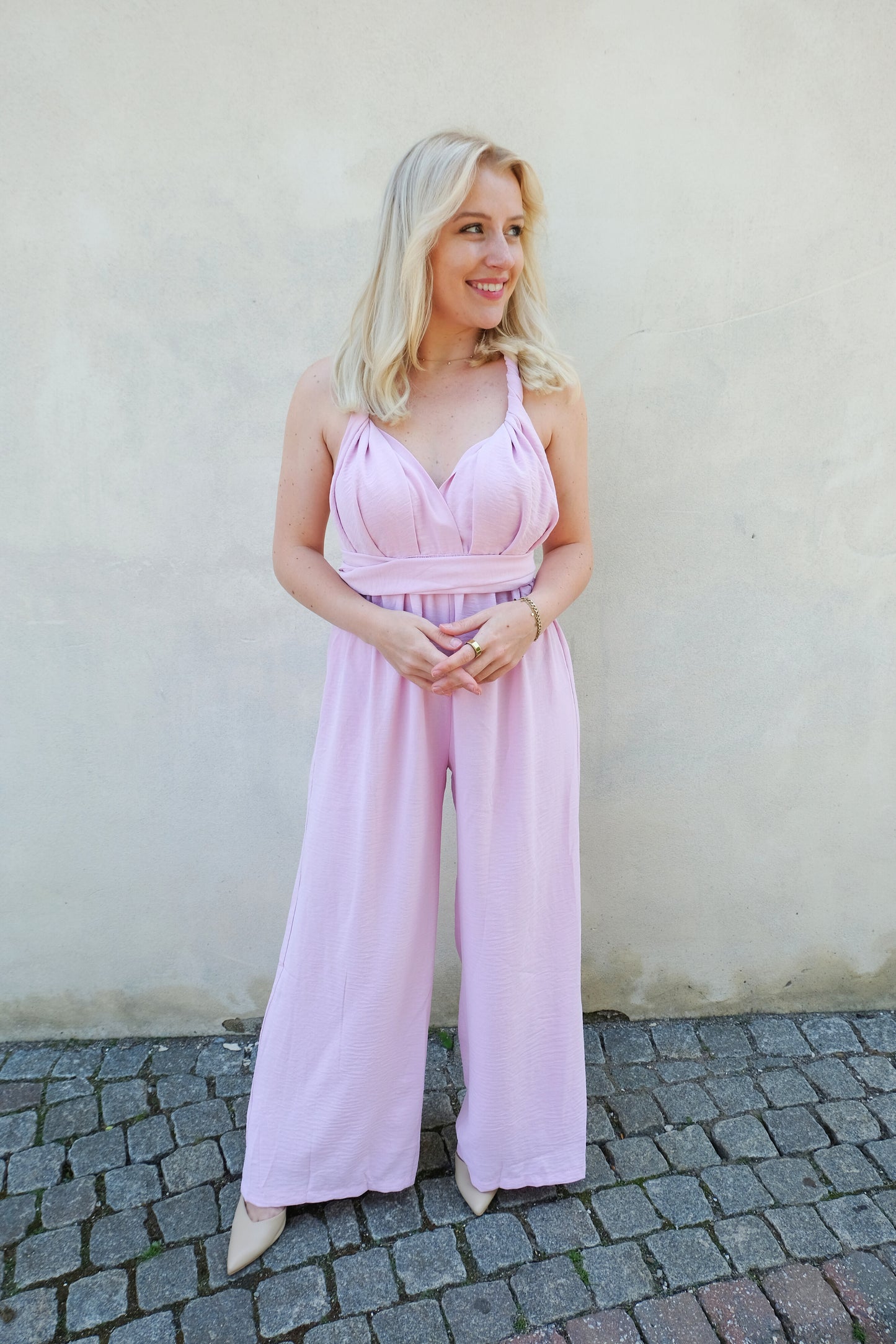 Cléo Jumpsuit - Roze