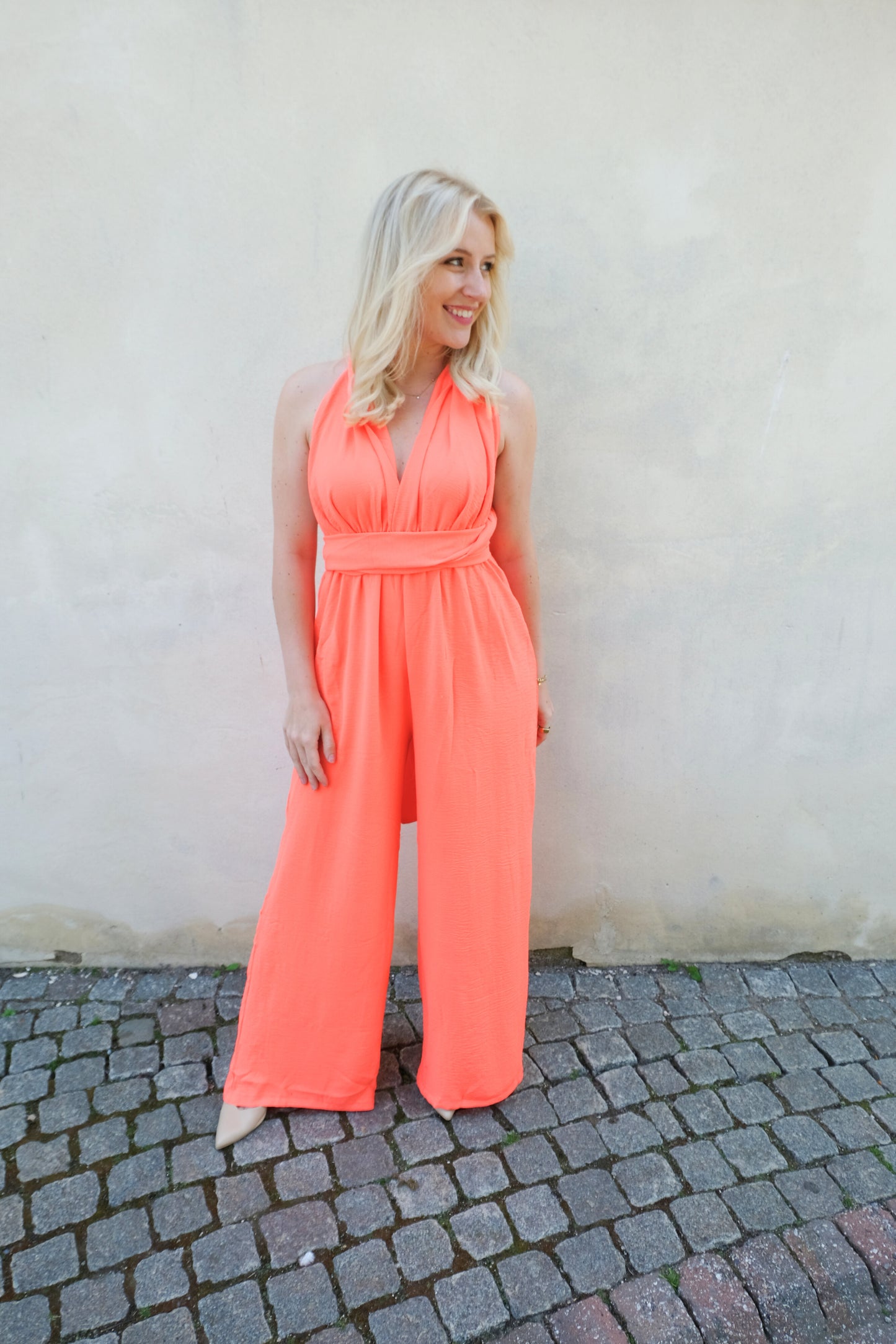 Cléo Jumpsuit - Oranje