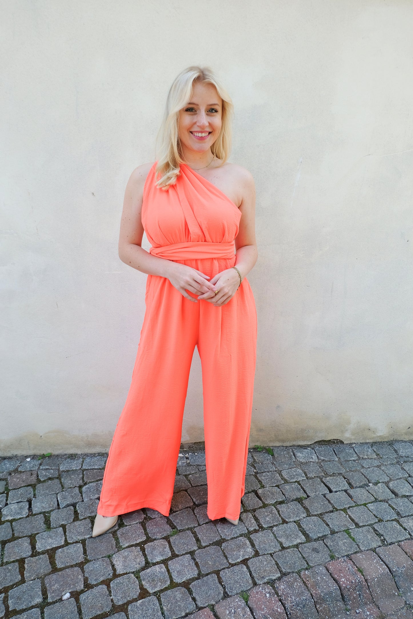 Cléo Jumpsuit - Oranje