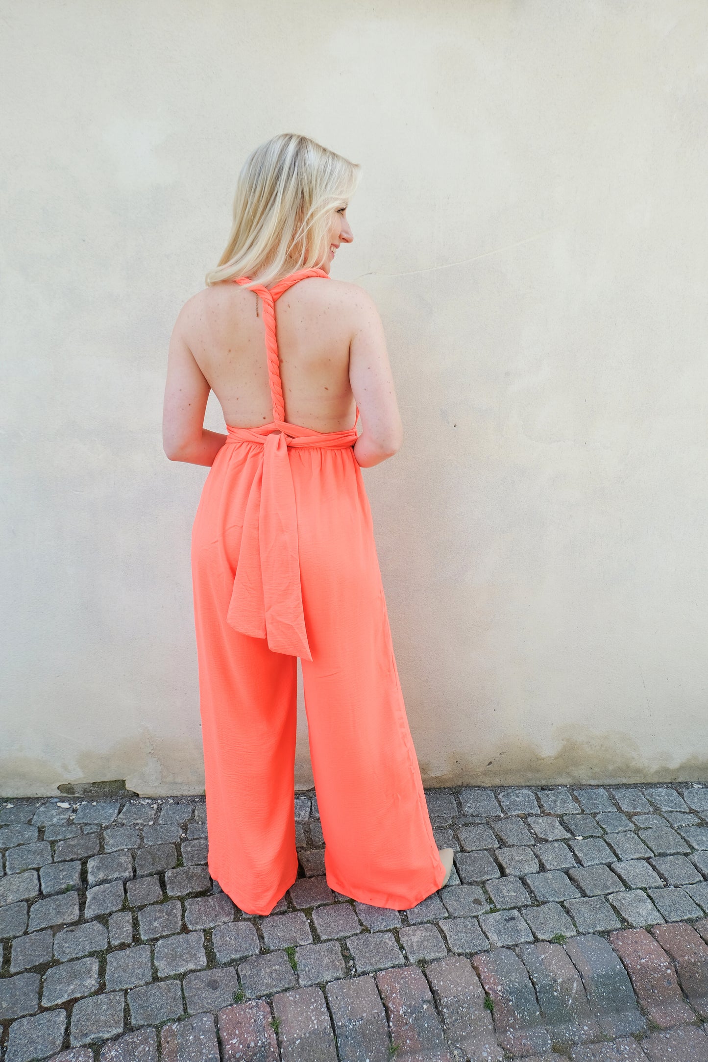 Cléo Jumpsuit - Oranje