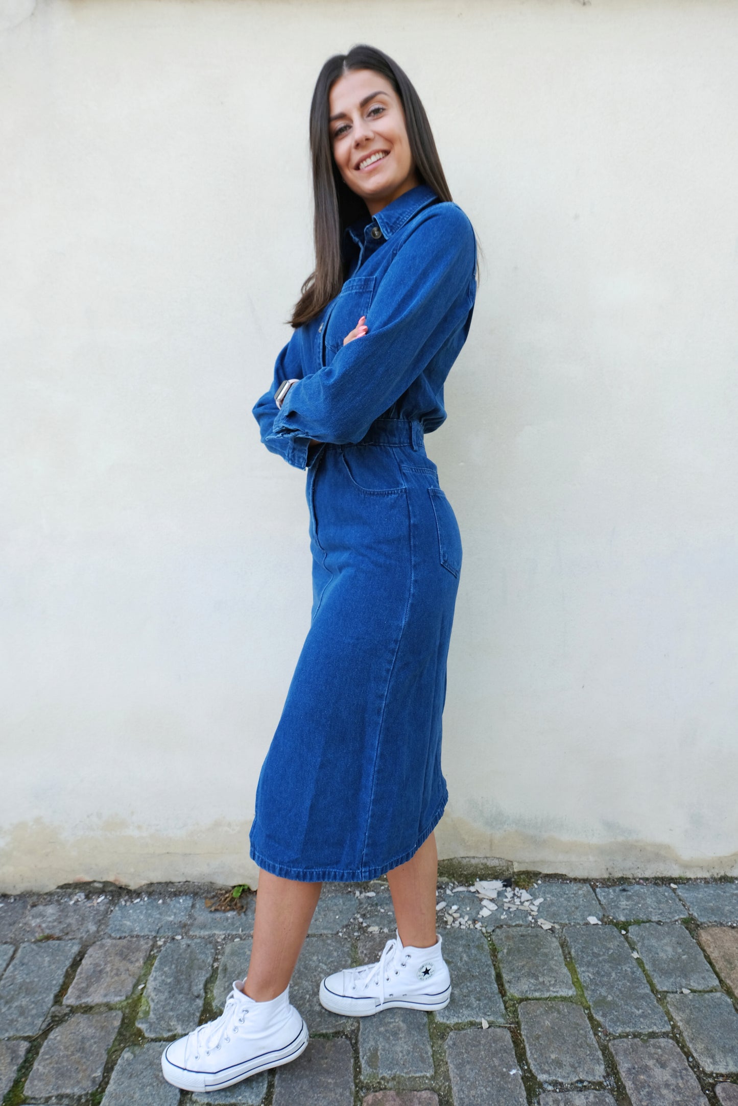 Nora Jeans Dress