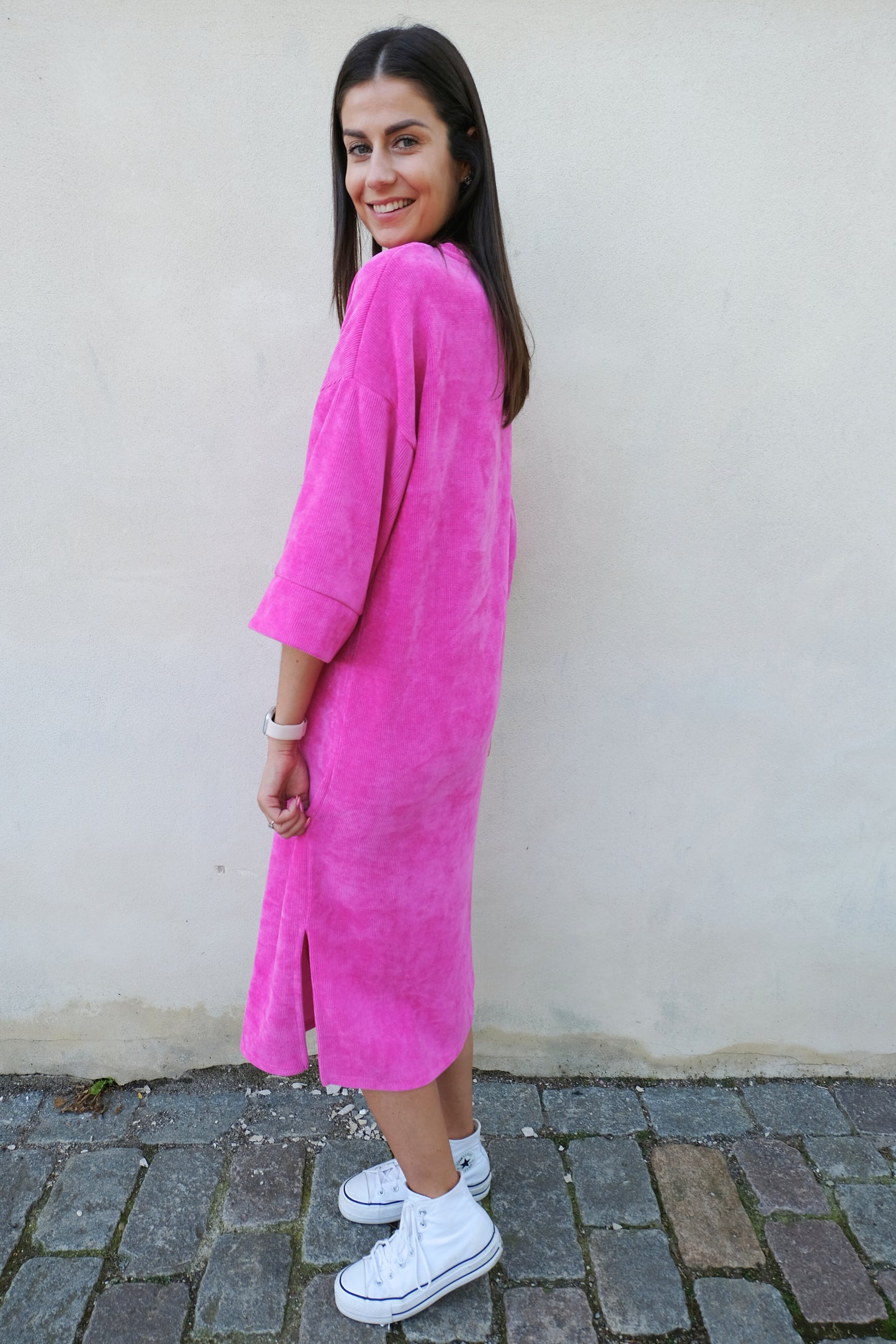 Demi Dress – Fuchsia