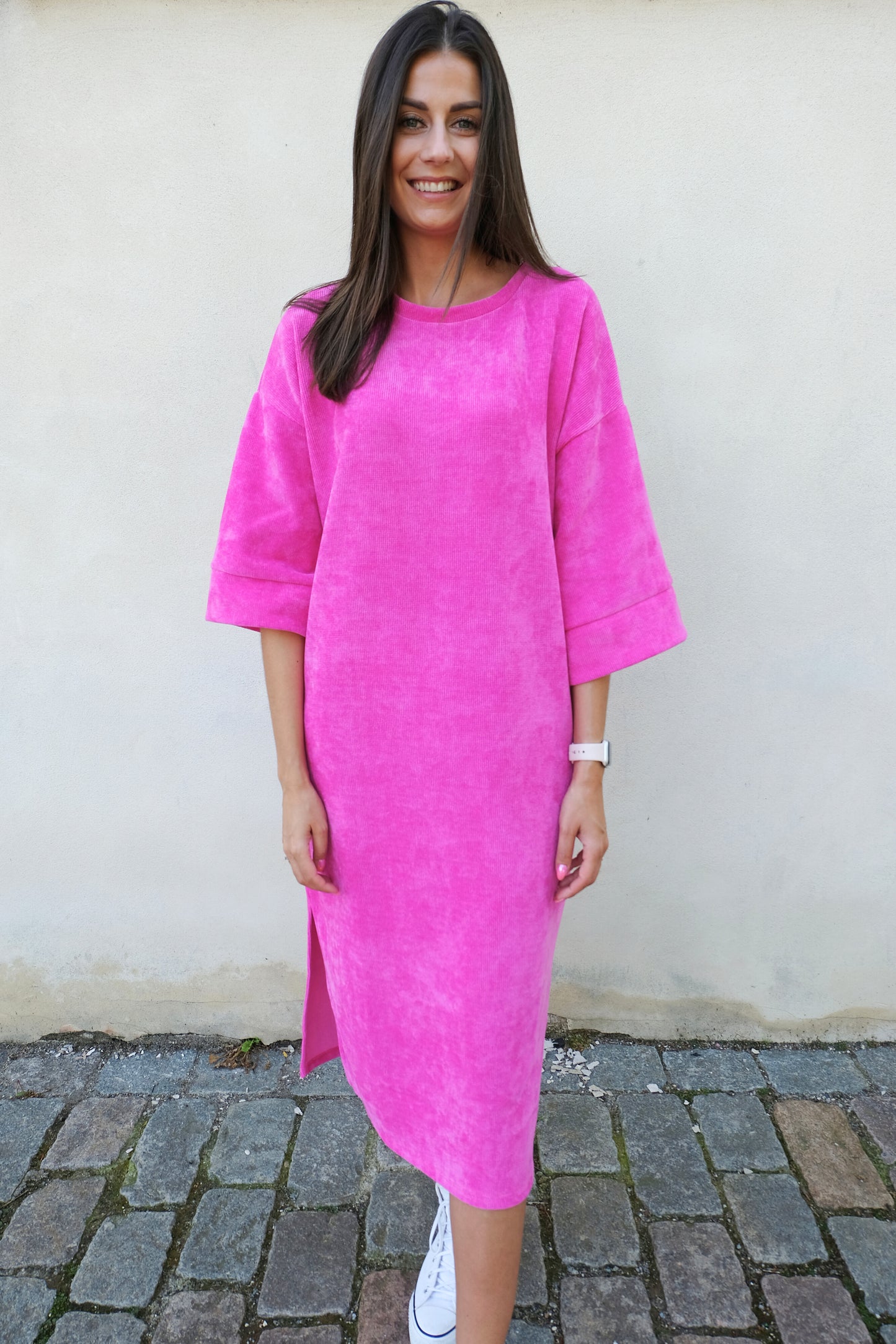 Demi Dress – Fuchsia