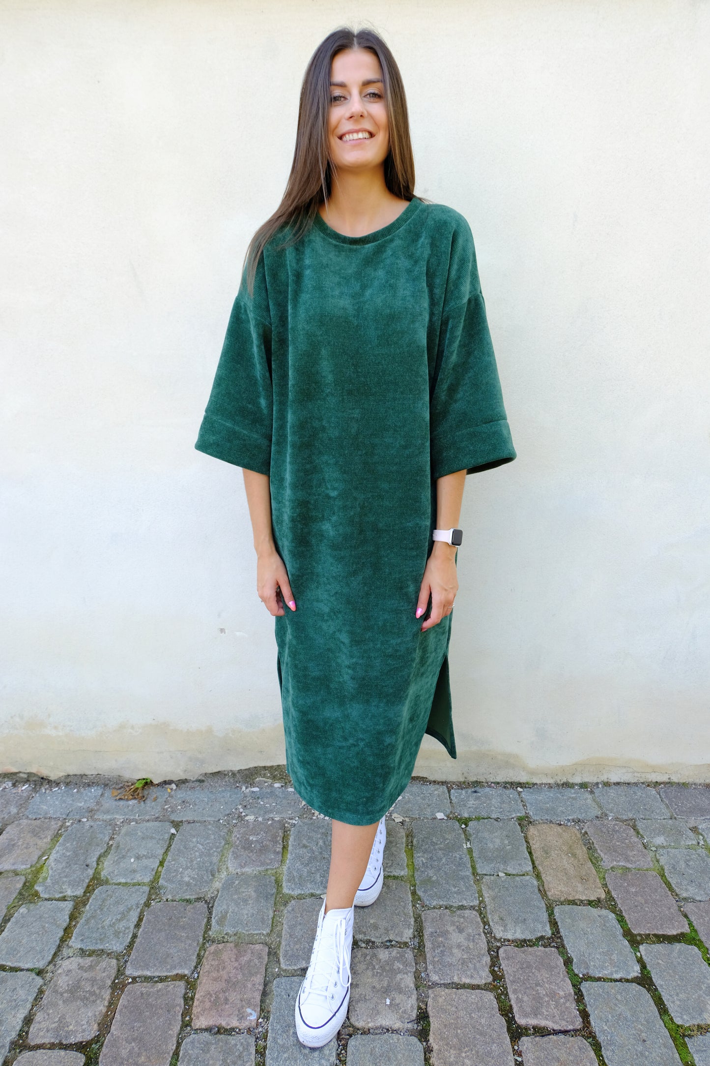 Demi Dress – Donkergroen