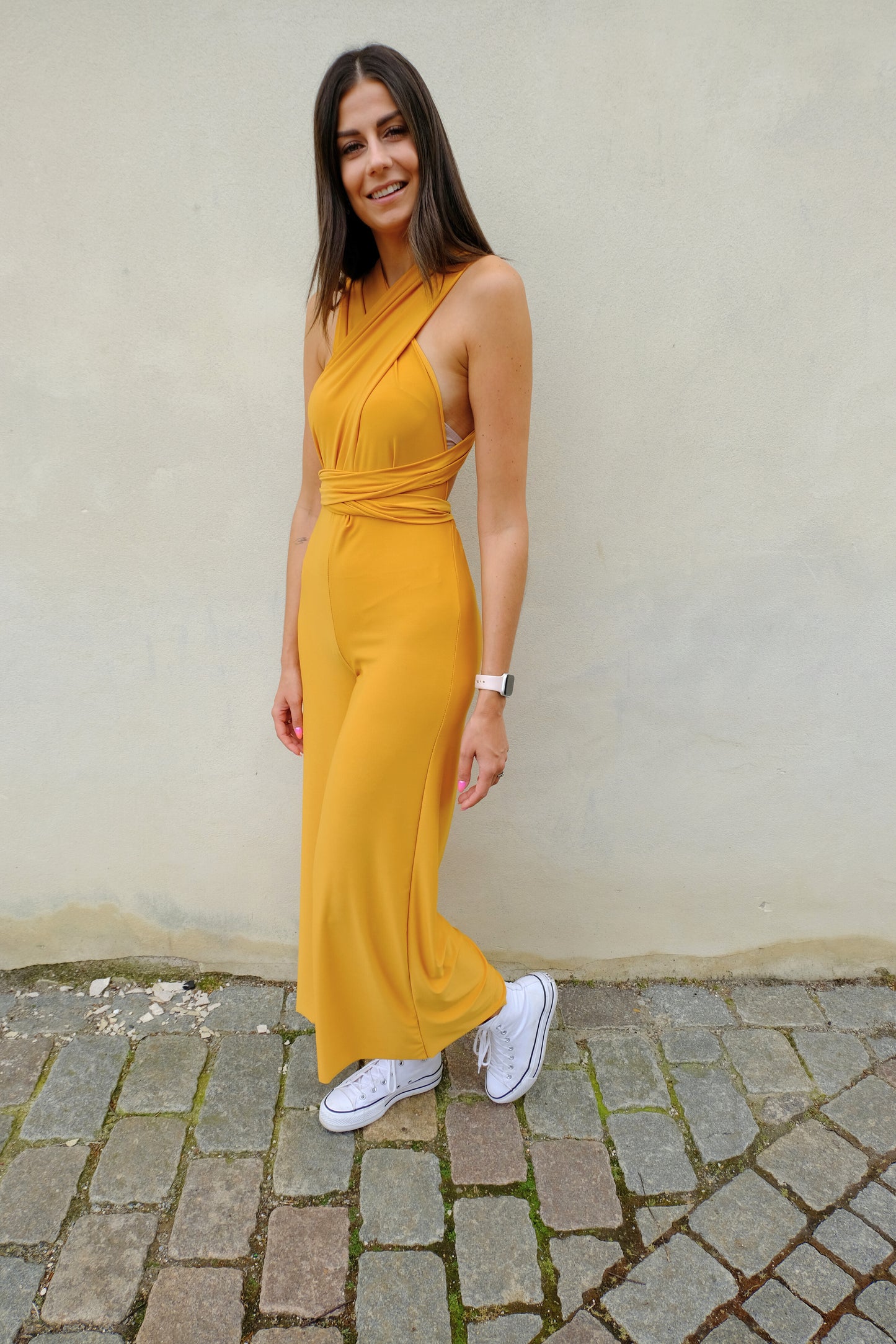 Elle Jumpsuit - Okergeel