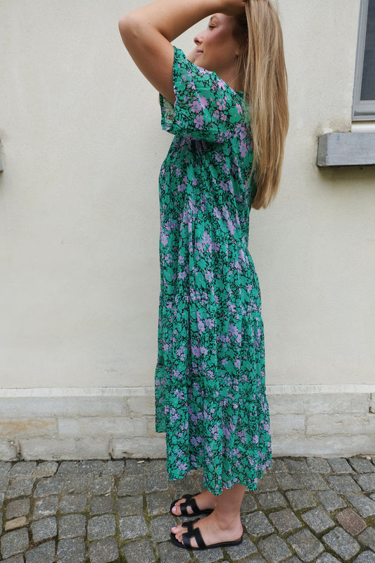 Sweet Floral Dress (groen)