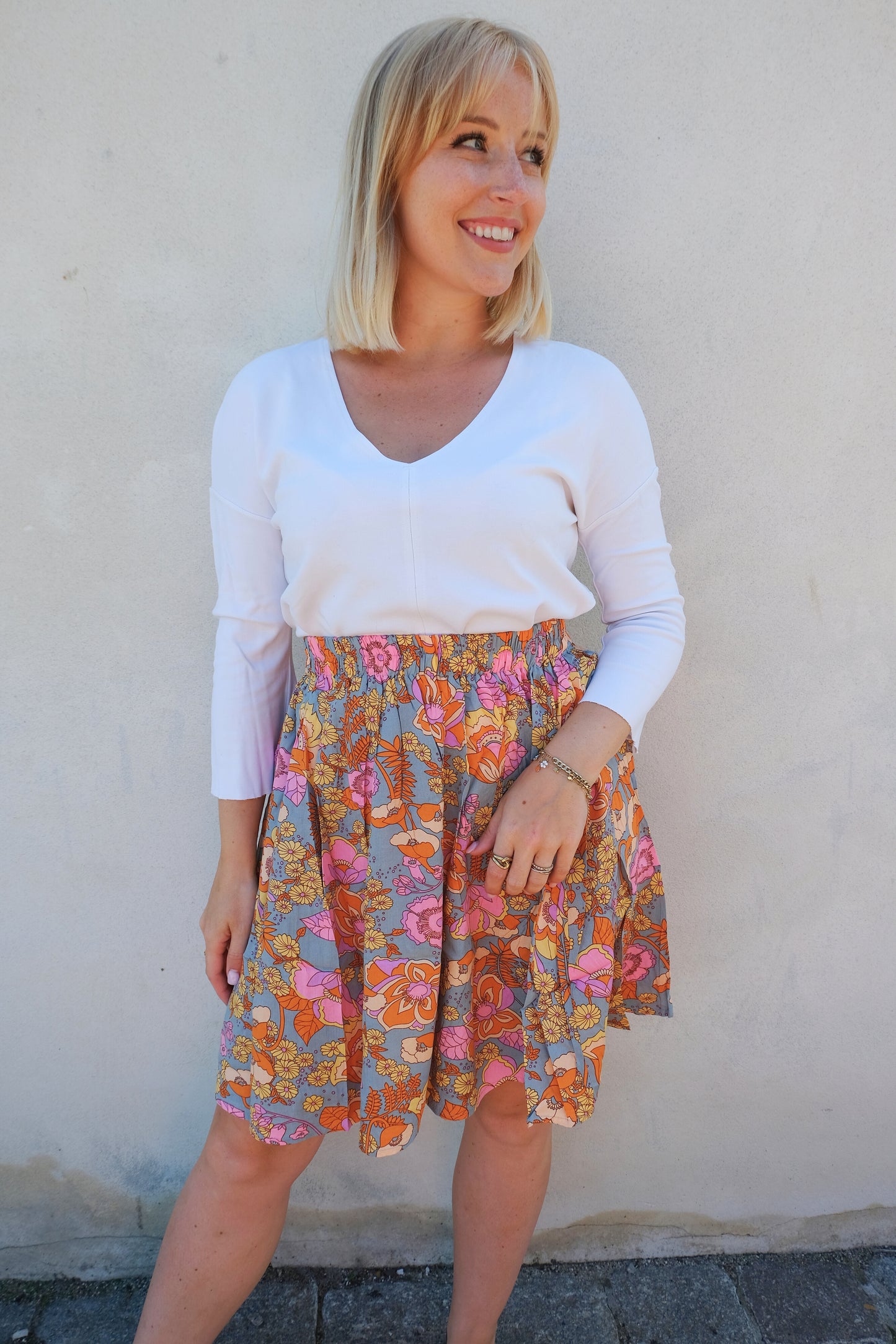 Multiflower Skirt