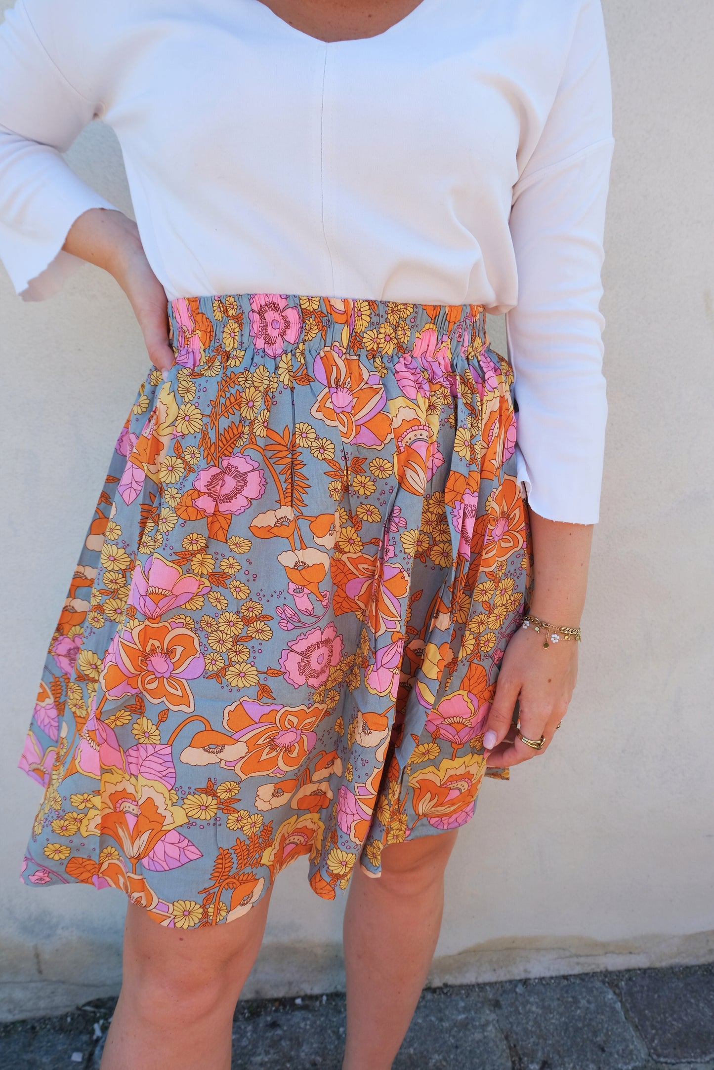 Multiflower Skirt