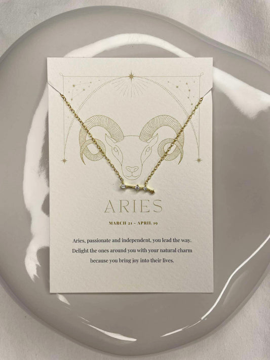 Zodiac Necklace - Aries