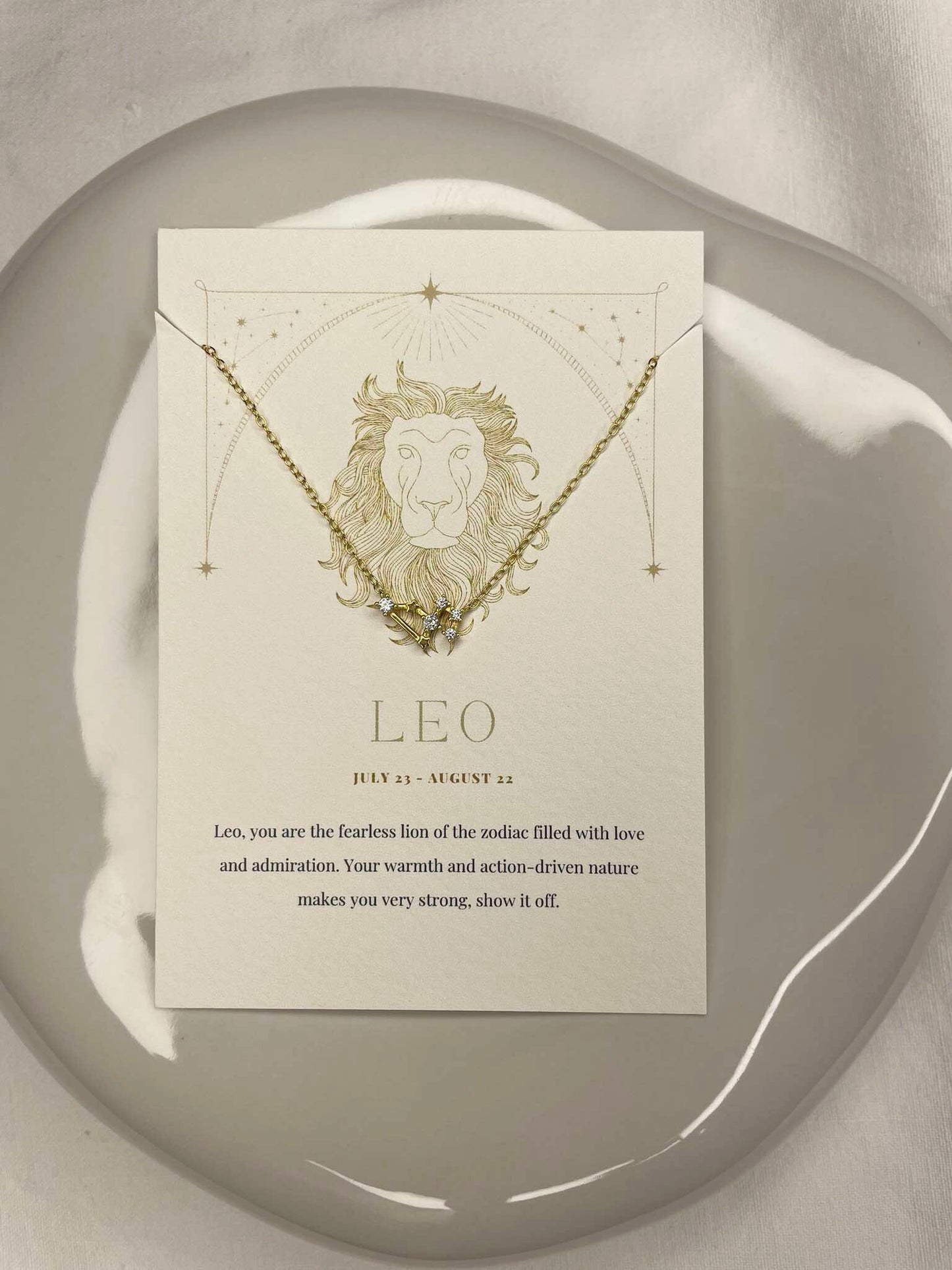 Zodiac Necklace - Leo