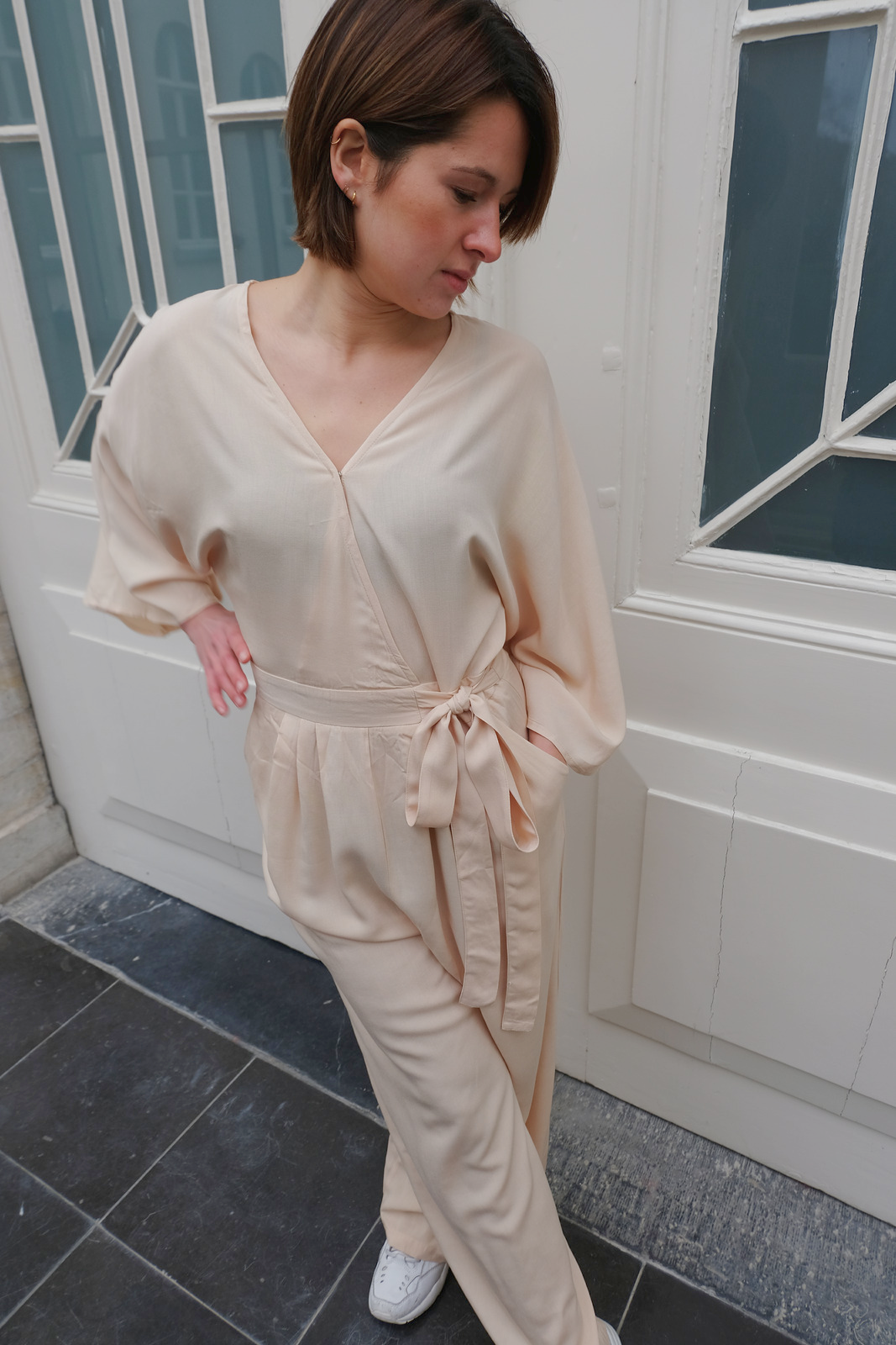 Rosa Jumpsuit - Beige